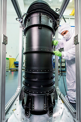 James Webb Space Telescope DTA undergoing tests